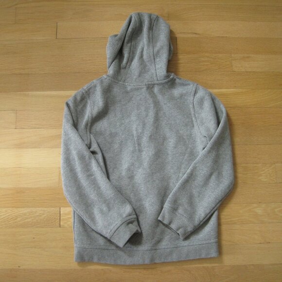 Nike Boys Sportswear Club Full-Zip Fleece Hoodie Light Grey Sz M Cotton Blend - Picture 7 of 7